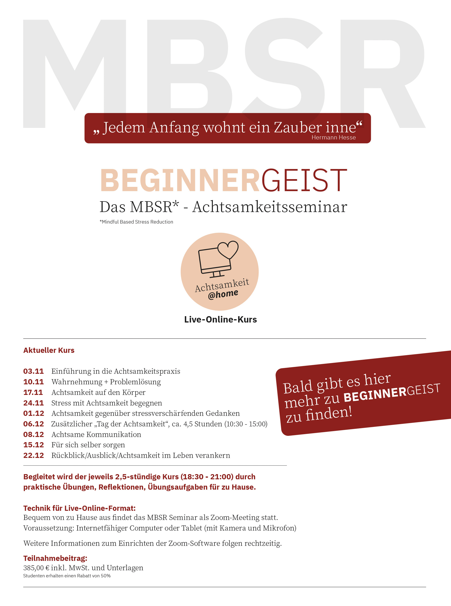 Peter Schmidt | BEGINNERGEIST